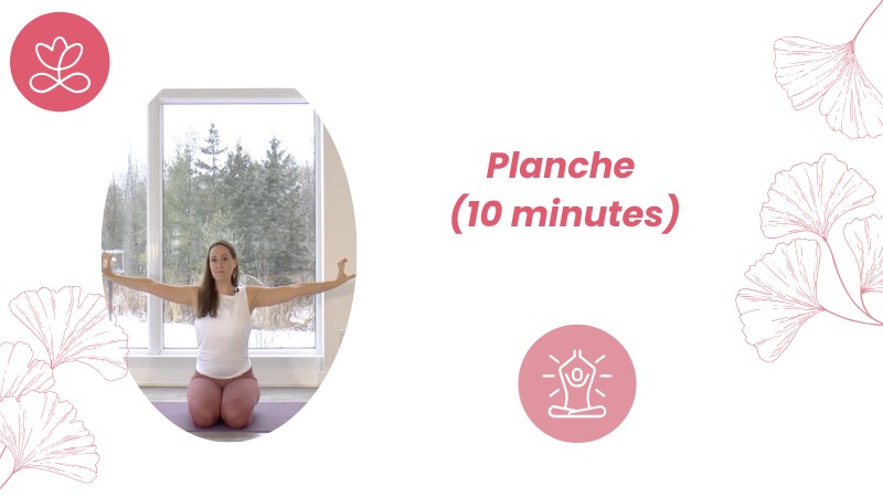 Jour 12 - Planche (10 minutes)